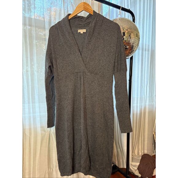 Monsoon Dresses & Skirts - Monsoon Dark Gray Sweater Dress